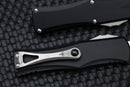 Marfione Hera Prototype Two Tone Diamond Wash Single Edge & Black Handle w/ Two Tone Hardware
