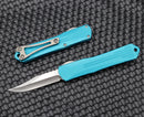 Heretic Knives Manticore S Stonewash Bowie & Turquoise H022B-2A-TQ