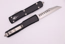 Microtech Ultratech Warhound Stonewash Standard & Black 119W-10S