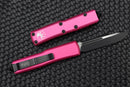 Microtech UTX-85 Single Edge Black Standard & Pink 231-1PK