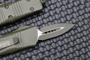 Microtech Troodon Mini Double Edge Cerakote OD Green Standard 238-1COD