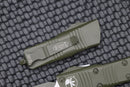 Microtech Troodon Mini Double Edge Cerakote OD Green Standard 238-1COD