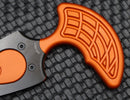 Heretic Knives Sleight Modular Push Dagger Orange Ano & DLC Blade w/ Teklok
