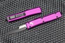 Microtech Ultratech Bayonet Black Standard & Violet 120-1VI