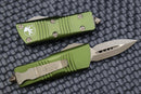 Microtech Troodon Mini D/E Double Edge Bronze Apocalyptic & OD Green 238-13APOD