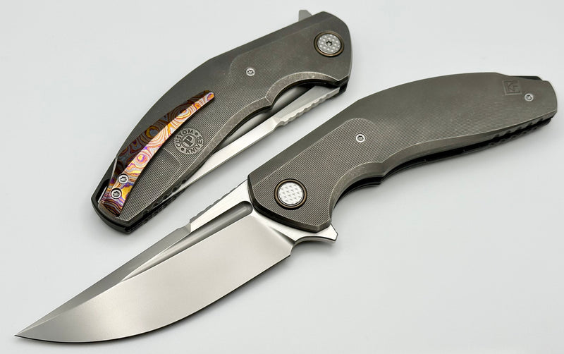 Custom Knife Factory Titanium Marauder (ONE PER HOUSEHOLD ACROSS BOTH VARIATIONS)