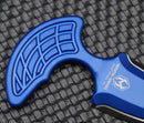 Heretic Knives Sleight Modular Push Dagger Blue Ano & DLC Blade w/ Teklok