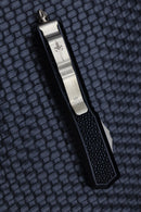 Marfione Makora II Vegas Forge Vines & Roses Damascus D/E & Hefted Alloy Handle w/ Stingray Inlays & Bronzed Ringed Hardware