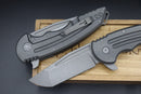 Jake Hoback Knives Husky Titanium & Nitro-V