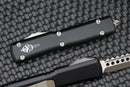 Microtech Ultratech Warhound Stonewash Standard & Black 119W-10S