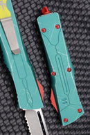 Microtech Combat Troodon Tanto Apocalyptic Full Serrated Bounty Hunter 144-12BH