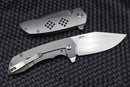 Kansept Knives Entity CPM-S35VN & Bead Blast titanium K1036B1
