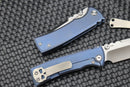 Chaves Knives Redencion Street Drop Point Blue Exclusive with Orange Peel Clip