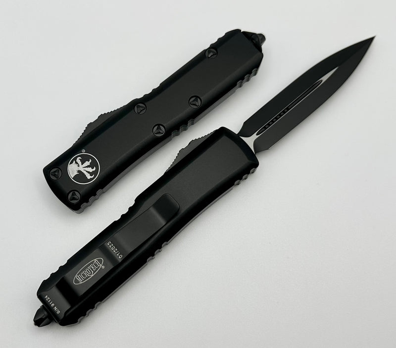Microtech UTX-85 Double Edge Black Tactical 232-1T
