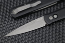 Pro-Tech Godfather w/ Black Handle &Blasted 154-CM Blade 920