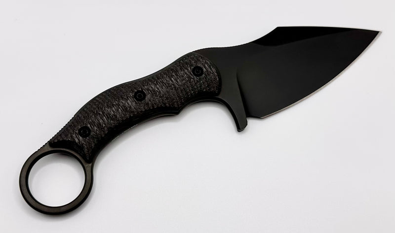 Borka Blades SRambit PVD M390 & Carbon Fiber Fixed Blade