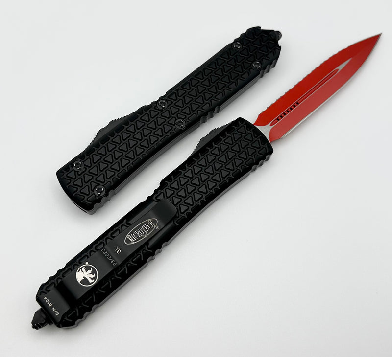 Microtech Ultratech Double Edge Full Serrated Sith Lord 122-3SL