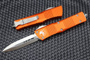 Microtech Combat Troodon Satin Standard Double Edge & Orange 142-4OR