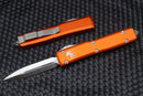 Microtech Ultratech Double Edge Satin Standard & Orange 122-4OR