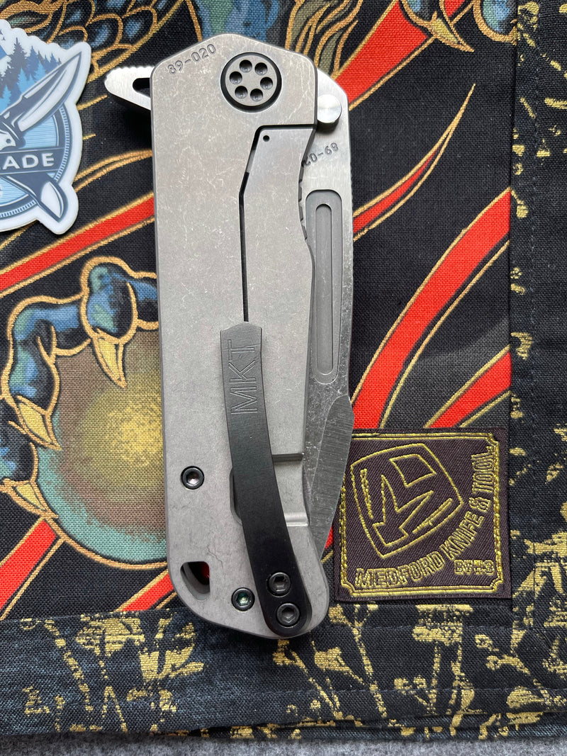 Medford Knife Proxima Tumbled S35 & PVD Hardware