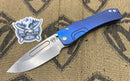 Medford Knife Slim Midi S35 with Blue Frame 103-092