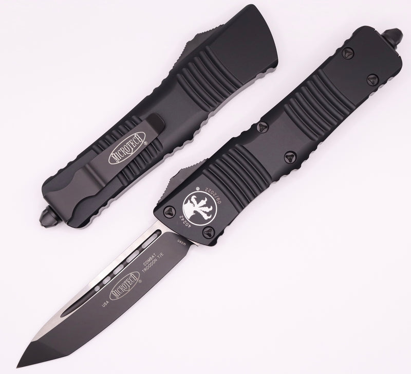 Microtech Combat Troodon T/E Black Tactical Standard 144-1T