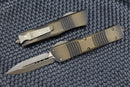 Microtech Combat Troodon Antique Bronze w/ Double Edge Bronze Apocalyptic 142-13APABS