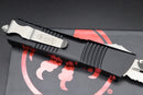 Microtech Combat Troodon Black w/ Double Edge Satin Partial Serrated 142-5