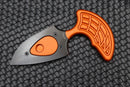 Heretic Knives Sleight Modular Push Dagger Orange Ano & DLC Blade w/ Teklok
