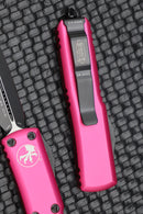 Microtech UTX-85 Double Edge Black & Pink 232-1PK