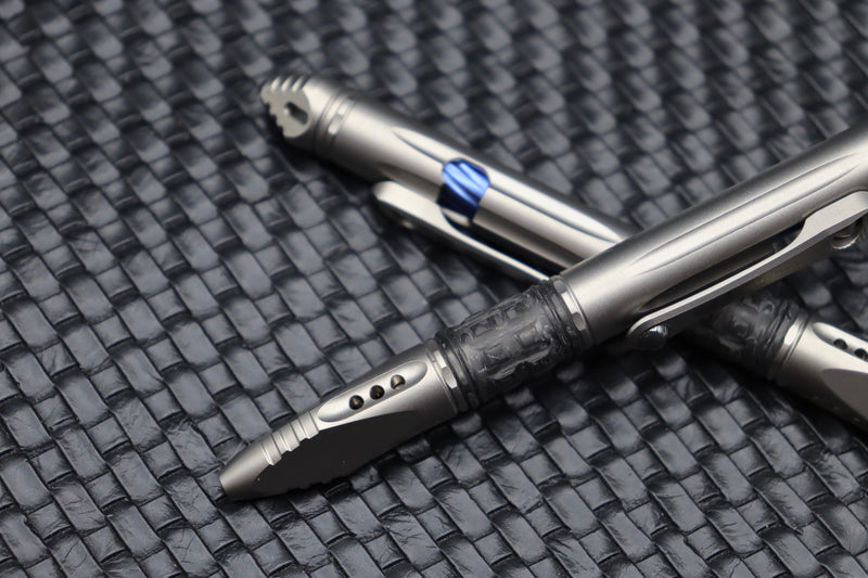 Microtech Kyroh Mini Pen Bead Blast 403M-TI-BBTRI