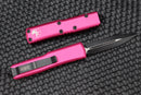Microtech UTX-85 Double Edge Black & Pink 232-1PK