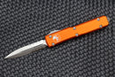 Microtech Ultratech Orange & Double Edge Stonewash Partial Serrated 122-11OR