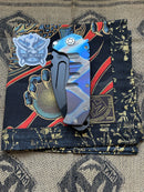 Medford Knife Praetorian T Flamed & Blue with S35 Tanto 104-027