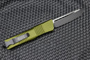 Microtech Combat Troodon Tanto T/E Black Standard & OD Green 144-1OD