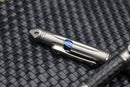 Microtech Kyroh Pen Bead Blast Full Size 403-TI-BBTRI