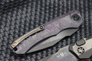 Heretic Knives Wraith Auto w/ Purple Camo Carbon Fiber & DLC H000-6A-PUCF