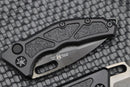Heretic Knives Medusa Tanto Black DLC Tactical
