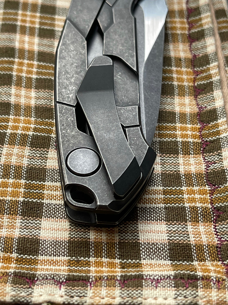 Custom Knife Factory CKF T15 M398 Black