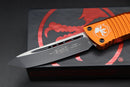 Microtech Combat Troodon T/E Tanto Black Standard & Orange 144-1OR