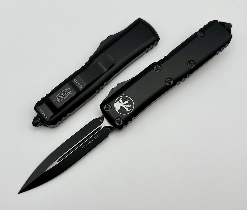 Microtech UTX-85 Double Edge Black Tactical 232-1T