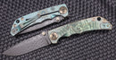 Spartan Blades Harsey Folder 2022 Special Edition Green Plague Doctor & Damascus