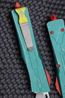 Microtech Combat Troodon Tanto Apocalyptic Full Serrated Bounty Hunter 144-12BH