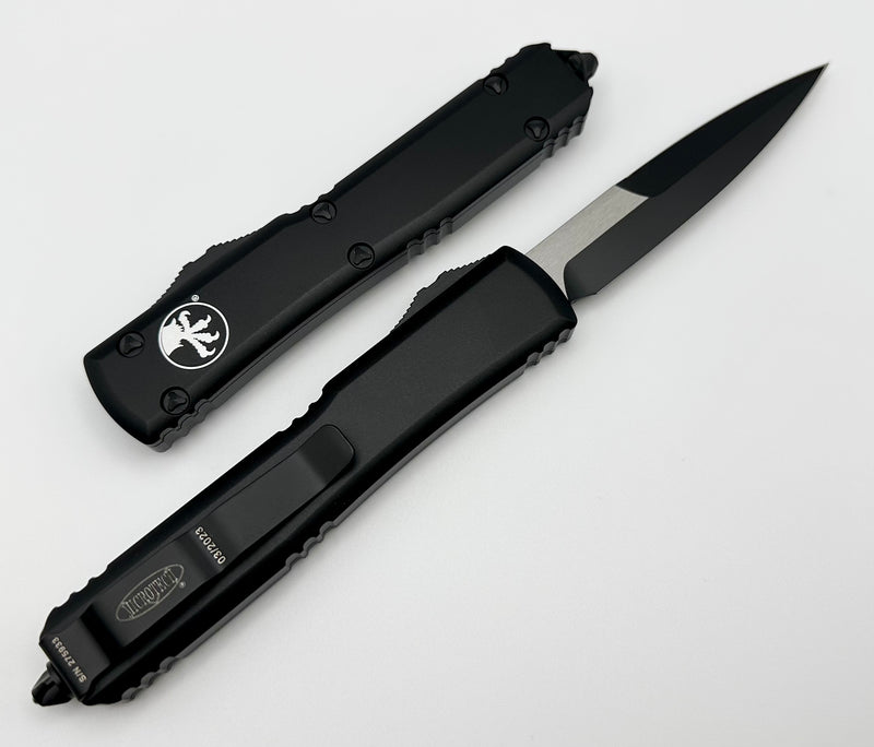 Microtech Ultratech Bayonet Grind Black Tactical 120-1T