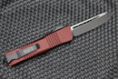 Microtech Combat Troodon Tanto T/E Black Standard & Merlot 144-1MR