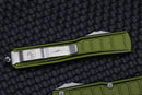 Microtech Ultratech 2 Stepside Bayonet Satin & OD Green 120II-4ODS