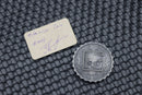 Custom Knife Factory Skull Titanium Engraved Coin