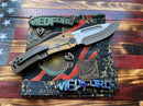 Medford Marauder H S35VN Drop Point Bronze & PVD