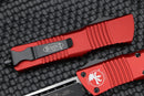 Microtech Combat Troodon Tanto T/E Black Standard & Red 144-1RD