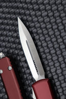 Microtech Ultratech Merlot & Double Edge Satin Standard 122-4MR